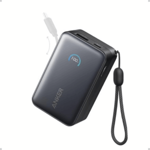 Anker Nano 10K 45W Power Bank with Retractable USB-C Cable
