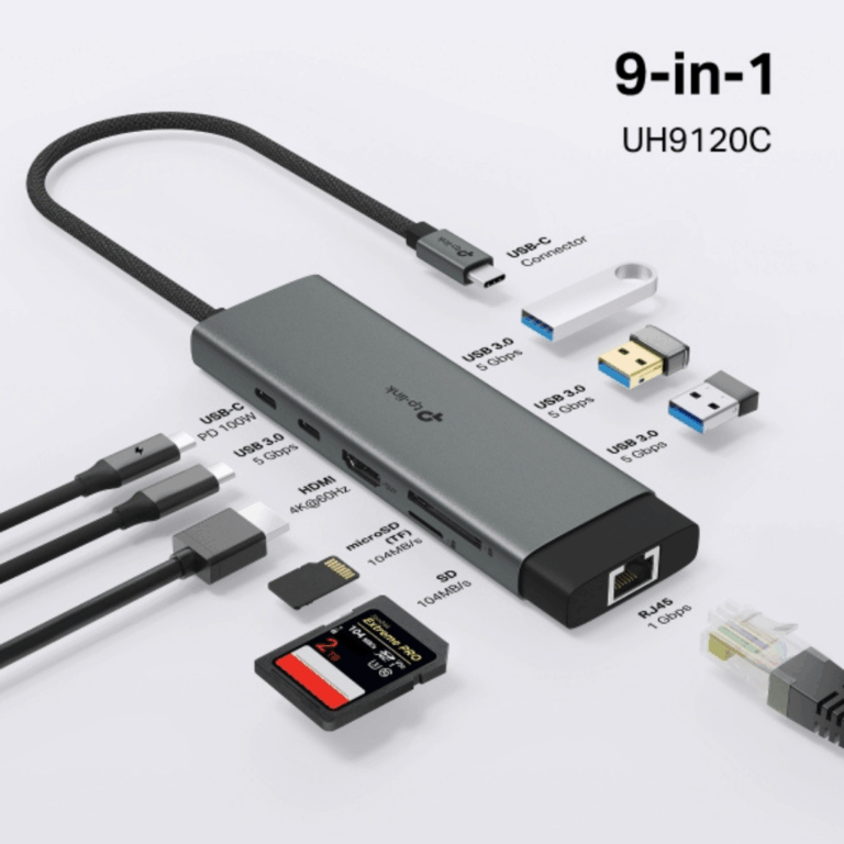 TP-Link USB Type-C 9 in 1 Hub
