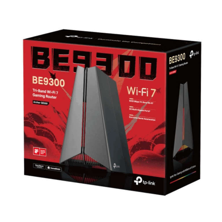 TP-Link Archer BE550 BE9300 Tri-Band Wi-Fi 7 Router
