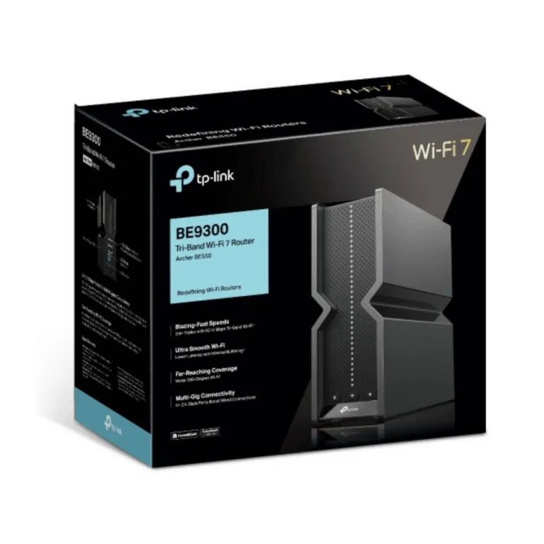 TP-Link Archer BE550 Tri-Band Wi-Fi 7 Router BE9300