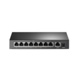 TP Link 9-Port 10/100Mbps Desktop Switch with 8-Port PoE+ -TL-SF1009P