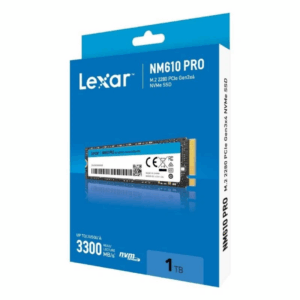 Lexar® NM610PRO M.2 2280 PCIe Gen3x4 NVMe SSD 1 Lexar NM610PRO M.2 2280 PCIe Gen3x4 NVMe SSD