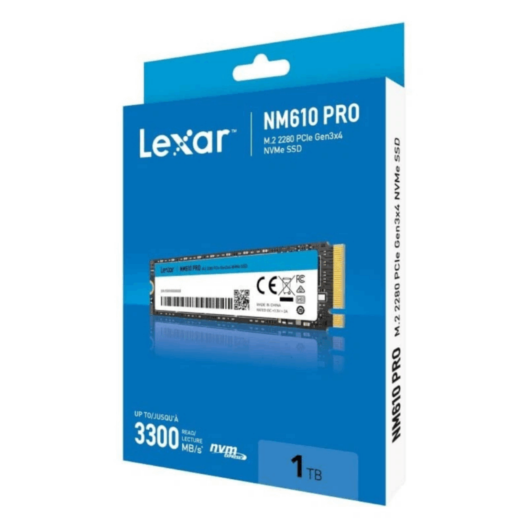 Lexar NM610PRO M.2 2280 PCIe Gen3x4 NVMe SSD