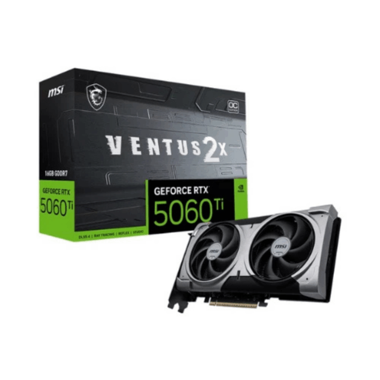 MSI GeForce RTX 5060 Ti 16GB VENTUS 2X PLUS