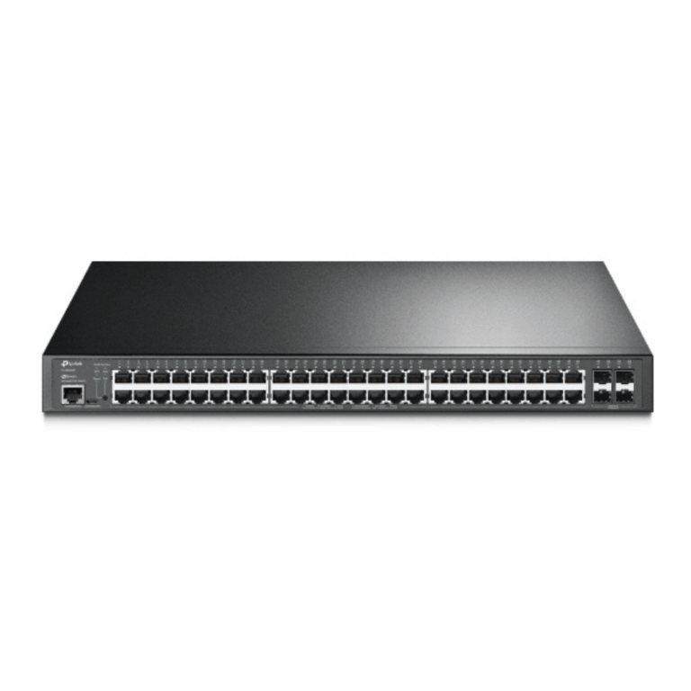 Tp-Link JetStream 52-Port Gigabit L2+ Managed Switch with 48-Port PoE+