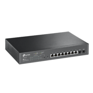 TP-Link JetStream 10-Port Gigabit Switch, 8 PoE+ Ports & 2 Gigabit SFP Slots