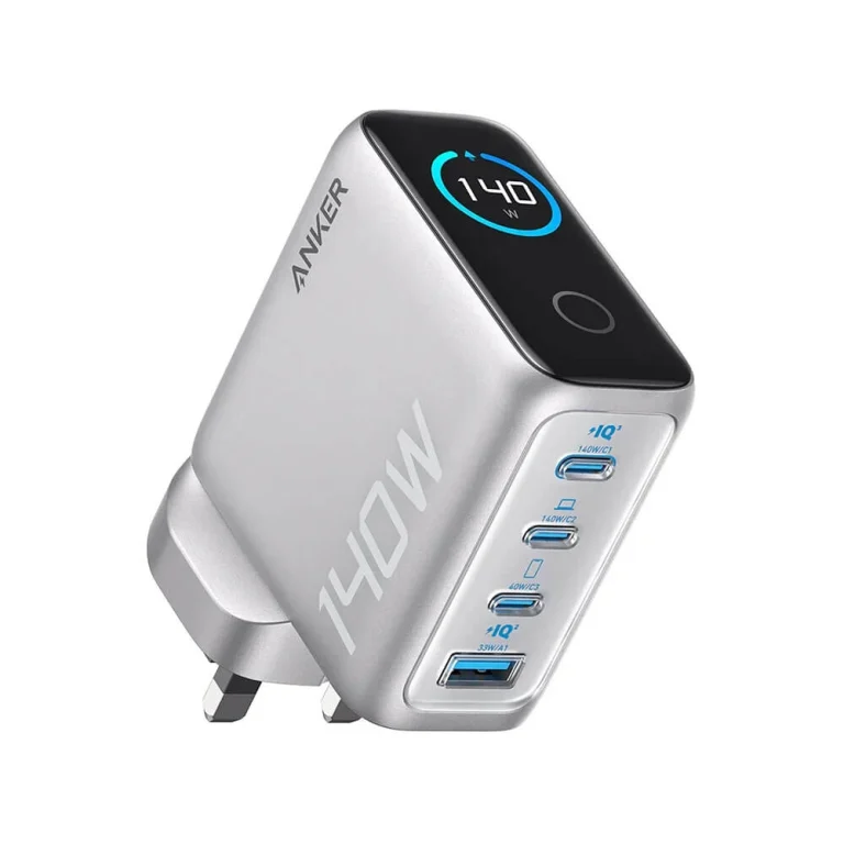 Anker Charger (140W, 4-Port, PD 3.1) with USB-C Cable