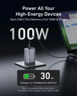 Anker Prime Charger 100W 3 Ports GaNPrime