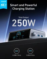 Anker Prime Charger 250W, 6 Ports, GaNPrime
