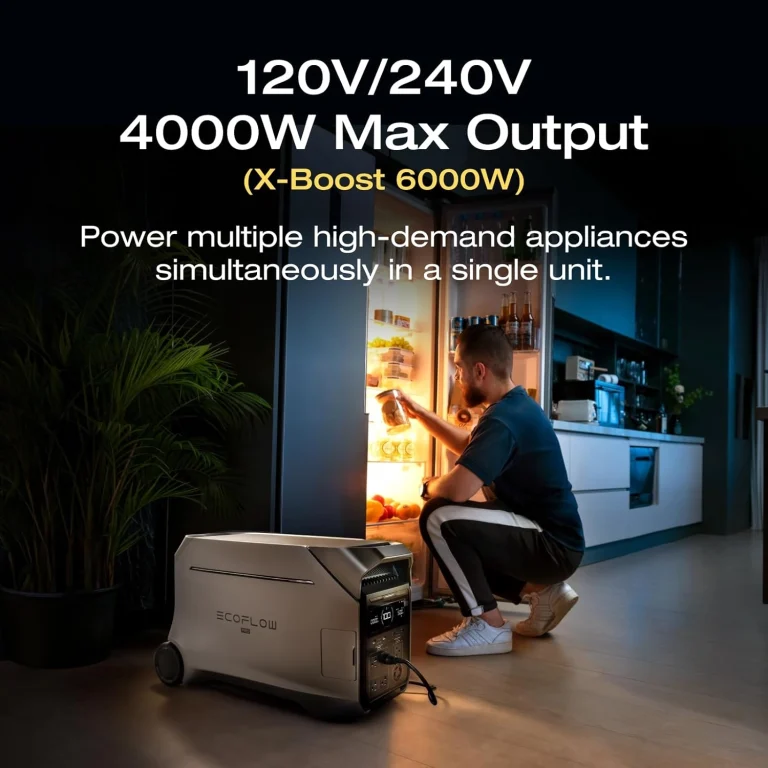 EcoFlow Delta Pro 3 4000W 4096Wh Power Station
