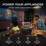 EcoFlow River 3 600W 245Wh Portable Power Station