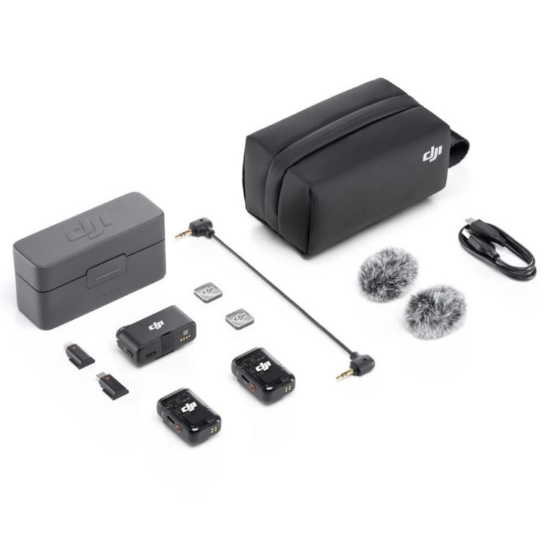 DJI Mic 2 2-Person Compact Digital Wireless Microphone