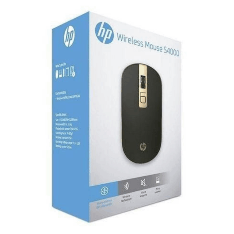 HP S4000 Wireless Optical Portable Mouse