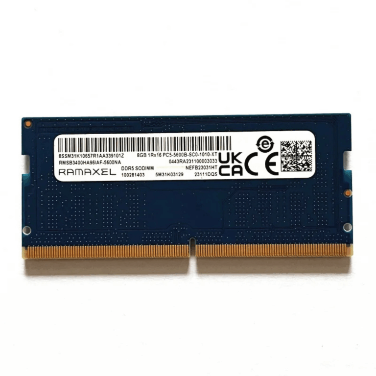 RAMAXEL 16GB DDR5 5600 Laptop SODIMM RAM