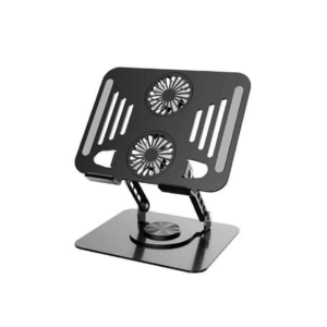 Aluminium Laptop Stand with Two Heat Dissipation Fan