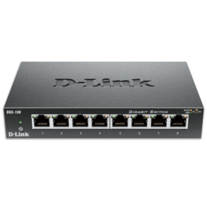 D-Link DGS-108 8-Port Gigabit Unmanaged Desktop Switch