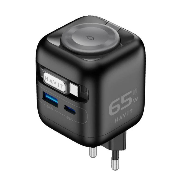 HAVIT Travel Charger UC252 65W GaN