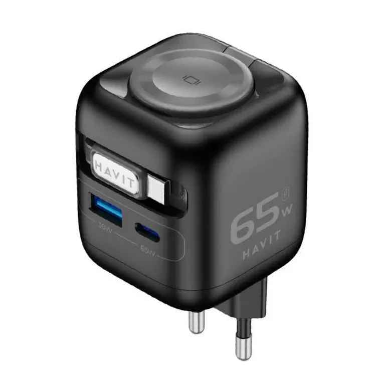 HAVIT Travel Charger UC252 65W GaN