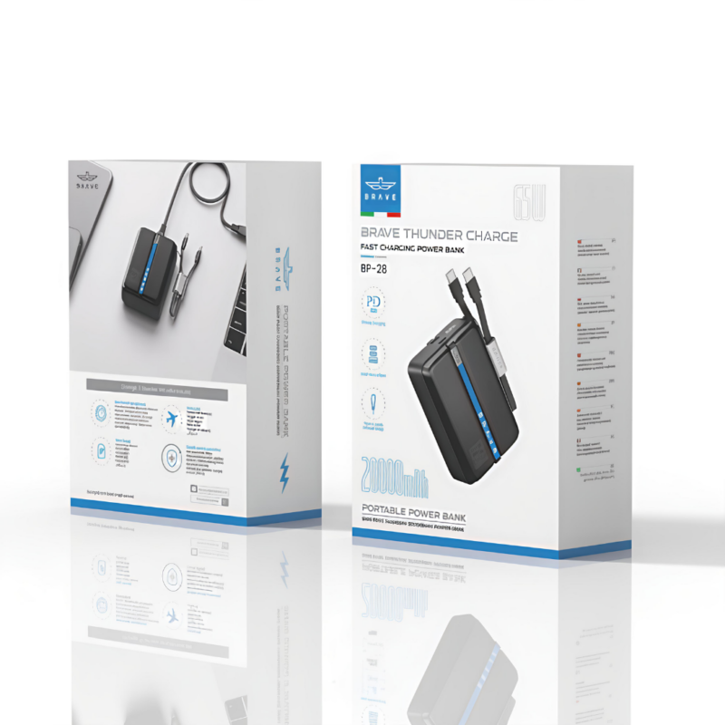 BRAVE Thunder Charge 20000mAh 65W Power Bank (BP-28)