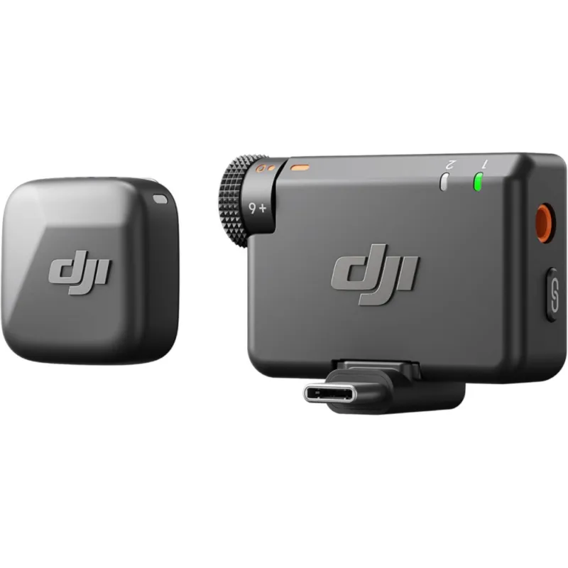 DJI Mic Mini (1 TX + 1 RX), Wireless Lavalier Microphone,