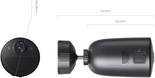 EZVIZ EB3 2K Battery Camera