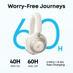 Anker Soundcore Space One Pro Over-Ear Headphones