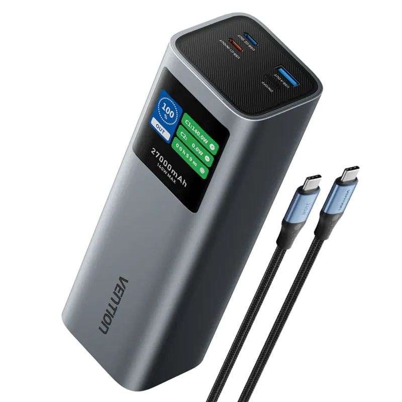 Vention 27000mAh 140W Power Bank