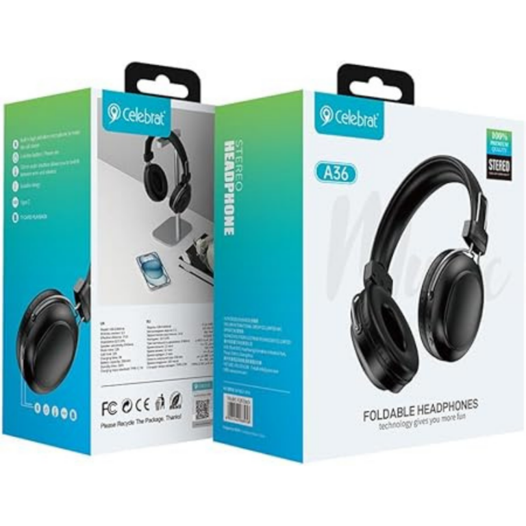 Celebrat A36 Bluetooth Headphones.