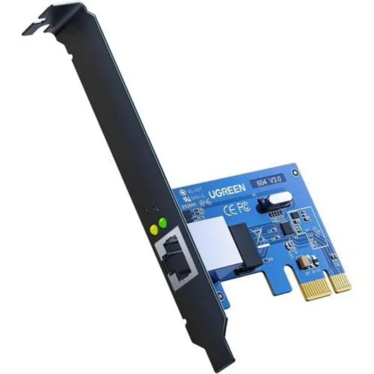 UGREEN US230 PCI-E to 4 Ports USB 3.0 & Gigabit Ethernet Port