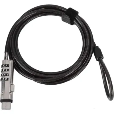 USB Laptop Combination Cable Lock