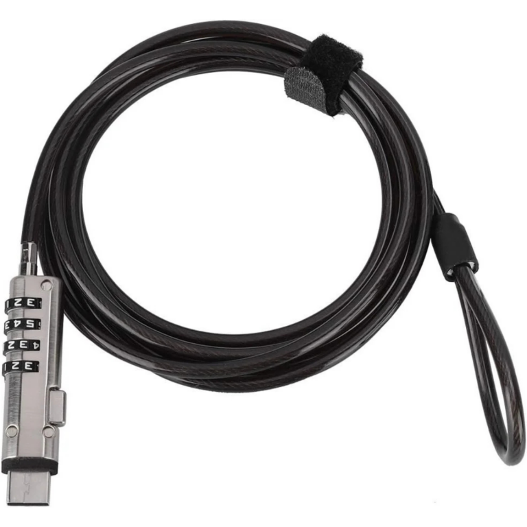 USB Laptop Combination Cable Lock