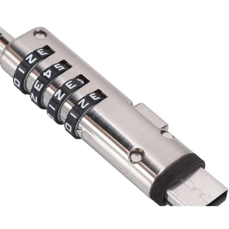 USB Laptop Combination Cable Lock