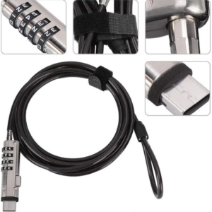 USB Laptop Combination Cable Lock