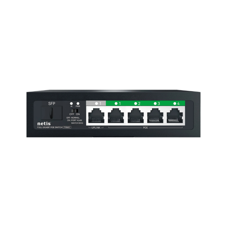 NETIS P106GC 4GE POE+1GE +1GE SFP Uplink POE Switch