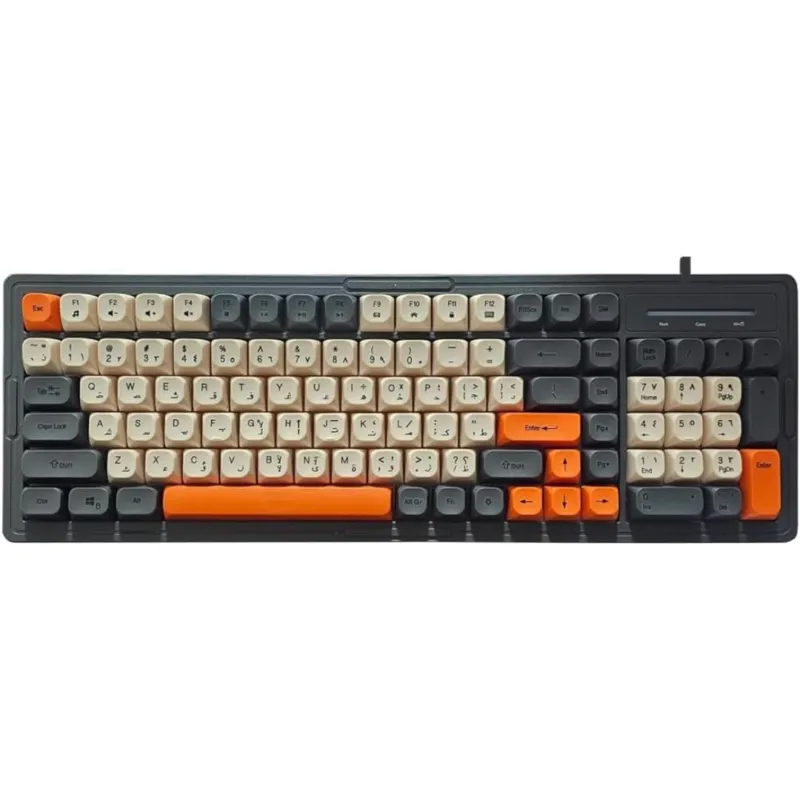 Jedel K32 RGB Multimedia Wired USB Keyboard