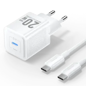 Vention 1-Port USB-C GaN Charger 20W EU-Plug
