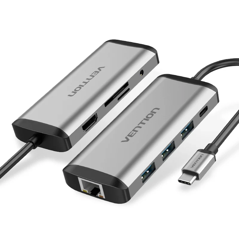 Vention 9-in-1 USB-C Docking Station Vention 9-in-1 USB-C Docking Station
