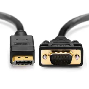 UGREEN DP Male to VGA Male Cable 1.5m – DP105