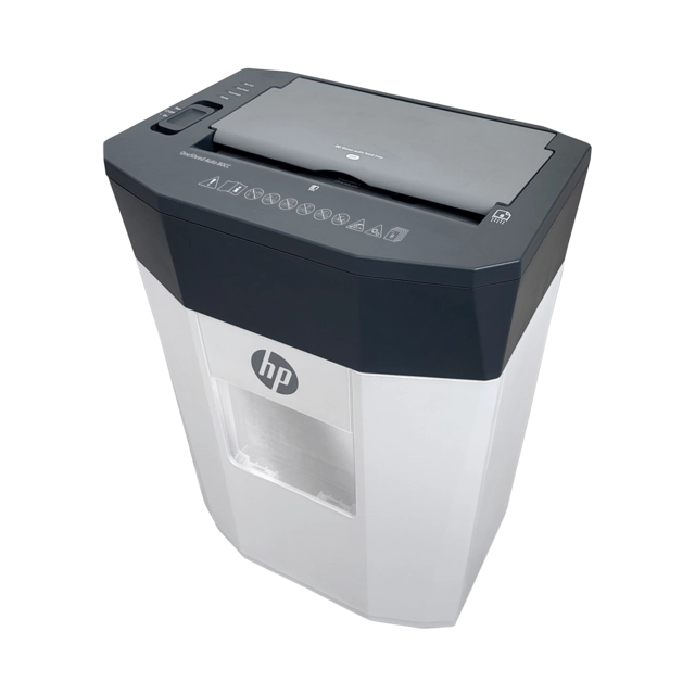 HP OneShred Auto 80cc Cross-Cut Paper Shredder HP OneShred Auto 80cc Cross-Cut Paper Shredder