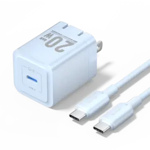 Vention 1-Port USB-C GaN Charger 20W EU-Plug