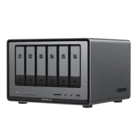 UGREEN CM752 NASync DXP6800 Pro 6-Bay Desktop NAS (Diskless)