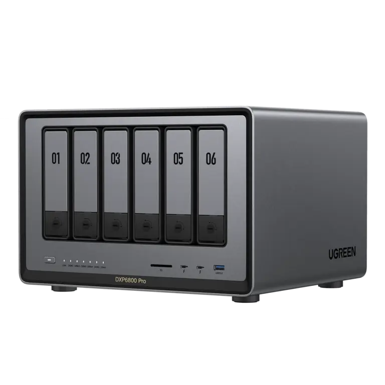 UGREEN CM752 NASync DXP6800 Pro 6-Bay Desktop NAS (Diskless)