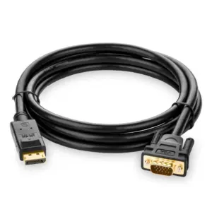 UGREEN DP Male to VGA Male Cable 1.5m – DP105