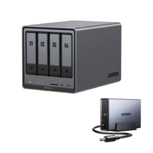 UGREEN CM752 NASync DXP4800 Plus 4-Bay Desktop NAS (Diskless)