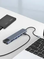 Lightwave USB-C 8 in 1 Docking Station Hub