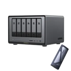 UGREEN CM752 NASync DXP6800 Pro 6-Bay Desktop NAS (Diskless)
