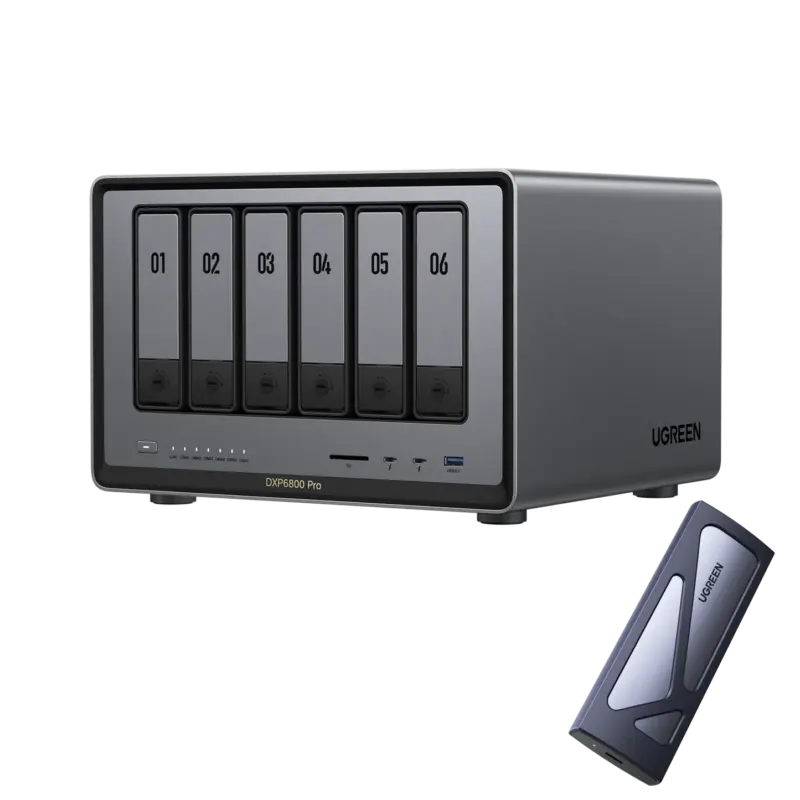 UGREEN CM752 NASync DXP6800 Pro 6-Bay Desktop NAS (Diskless)