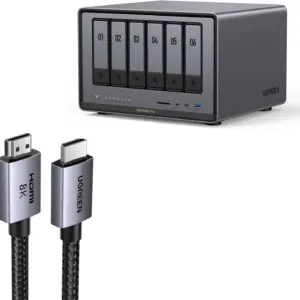 UGREEN CM752 NASync DXP6800 Pro 6-Bay Desktop NAS (Diskless)