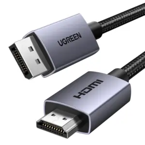 UGREEN DP101 Display Port Male To HDMI Male Cable 5m