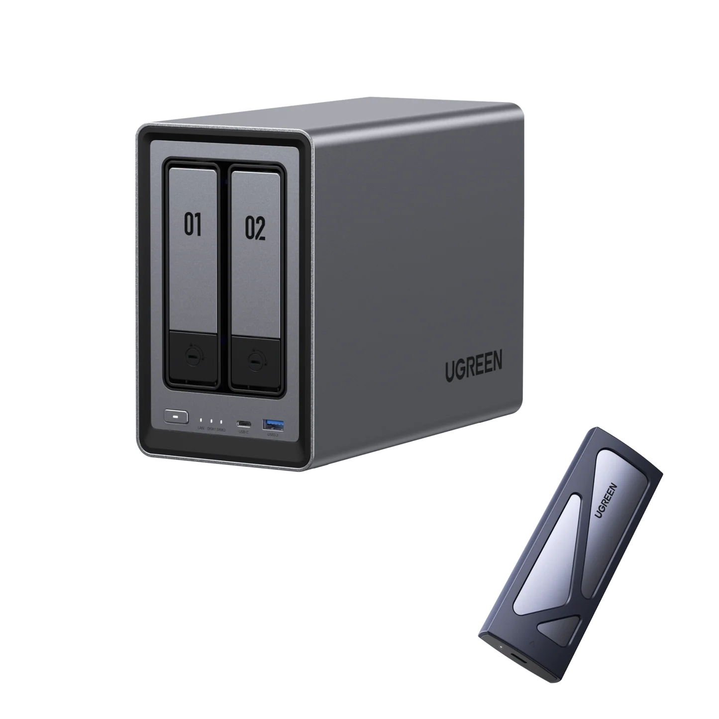 UGREEN CM670 NAS DXP2800 2-Bay Desktop (Diskless) UGREEN CM670 NAS DXP2800 2-Bay Desktop (Diskless)
